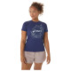 Asics Γυναικεία κοντομάνικη μπλούζα Nagino Graphic Run SS Top